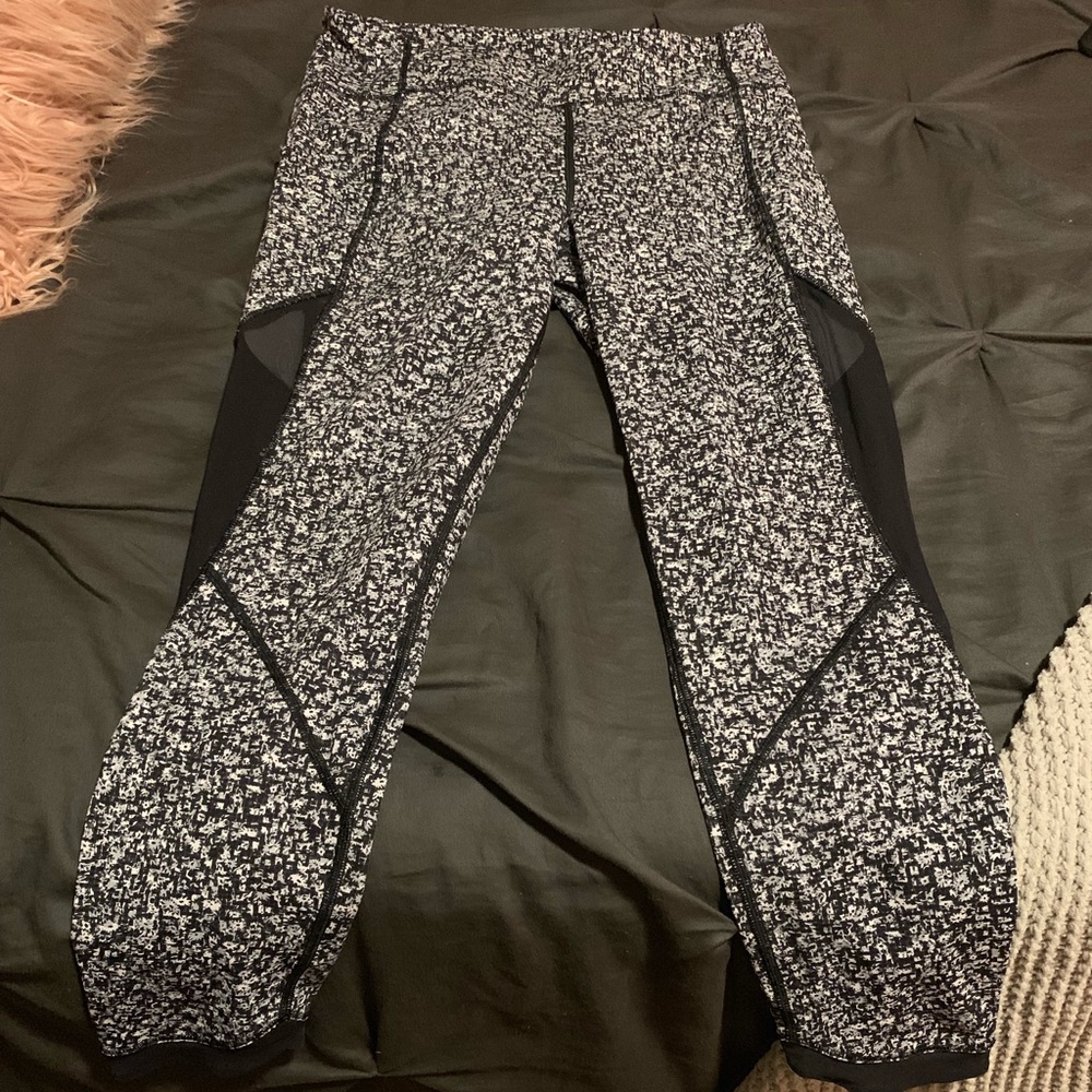 Lululemon Floral Workout Leggings